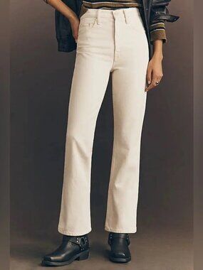 Mother The Scooter Skimp Jeans Natural Versatile Old Money Timeless Womens 29